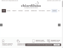 Tablet Screenshot of chiardiluna.com